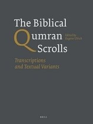 The Biblical Qumran Scrolls, Paperback Edition (3 Vols.): Transcriptions and Textual Variants (Paperback)