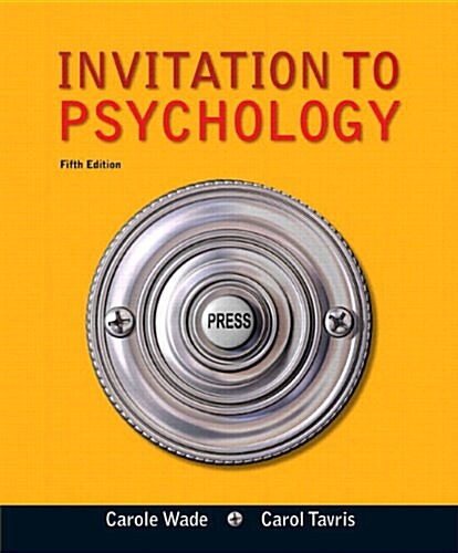 Invitation to Psychology with Dsm5 Update, Books a la Carte Edition Plus Mypsychlab with Pearson Etext -- Access Card Package (Hardcover, 5)