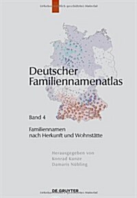 Familiennamen Nach Herkunft Und Wohnstatte (Hardcover)