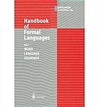 Handbook of Formal Languages: Volume 1 Word, Language, Grammar (Paperback, Softcover Repri)