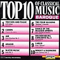 [중고] TOP 10 OF CLASSICAL BAROQUE MUSIC