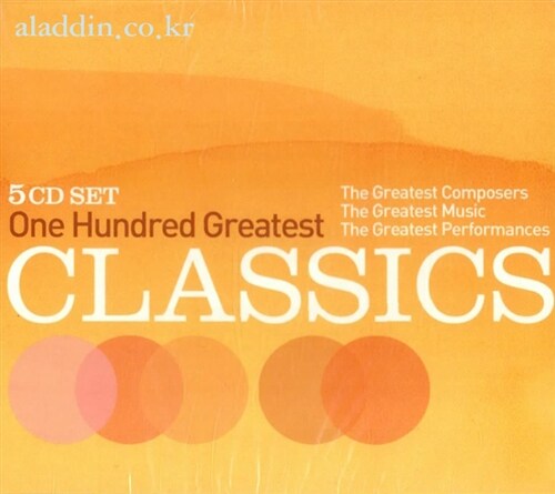 [수입] 100 GREATEST CLASSICS  [5CD]