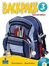 [중고] Backpack 3 : Student Book with CD-ROM (Paperback, 2 ed)