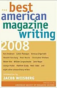 The Best American Magazine Writing 2008 (Paperback, 2008)