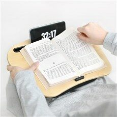 독서 쿠션 테이블