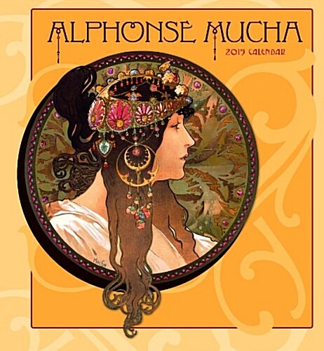 Alphonse Mucha 2015 Wall Calendar (Paperback)
