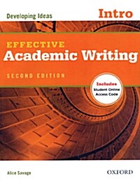 Effective Academic Writing Introductory: Student Book (Paperback + Access code, 2nd Edition)