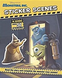 [중고] Disney Monsters Inc Sticker Scene (Paperback)