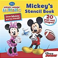 [중고] Disney Ariels Stencil Book