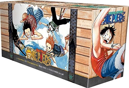 One Piece Box Set 2: Skypiea and Water Seven: Volumes 24-46 with Premium (Paperback)