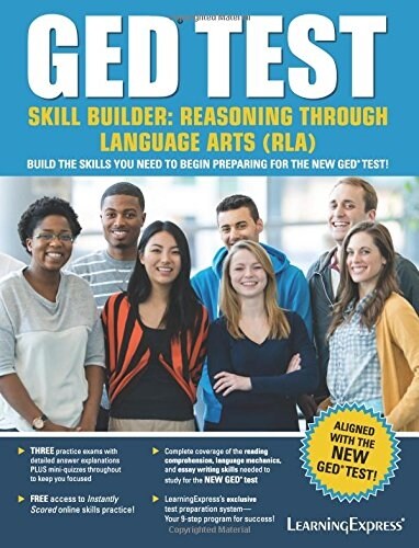 Ged(r) Test Skill Builder: Language Arts, Reading (Paperback)