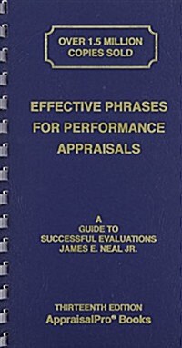 Effective Phrases for Performance Appraisals: A Guide to Successful Evaluations (Paperback, 13)