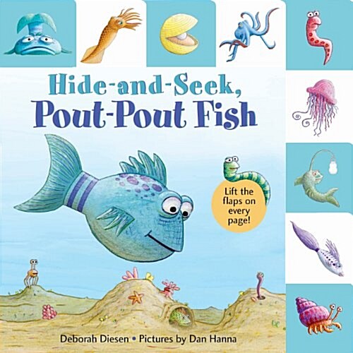 Lift-The-Flap Tab: Hide-And-Seek, Pout-Pout Fish (Board Books)