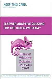 Elsevier Adaptive Quizzing for the Nclex-pn Exam Retail Access Card (Pass Code)