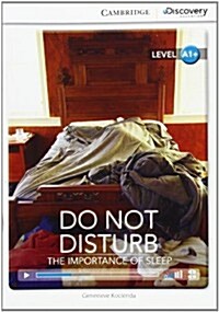 Do Not Disturb: The Importance of Sleep High Beginning Book with Online Access (Package)