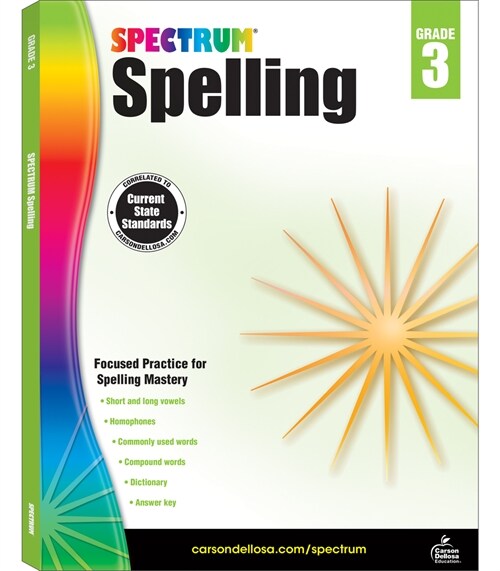 Spectrum Spelling, Grade 3 (Paperback)