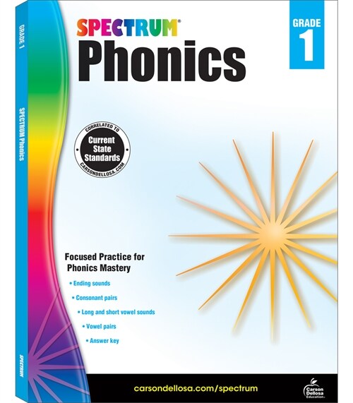 [중고] Spectrum Phonics, Grade 1 (Paperback)