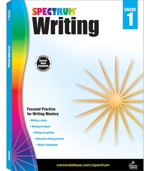 Spectrum Writing, Grade 1: Volume 35 (Paperback)