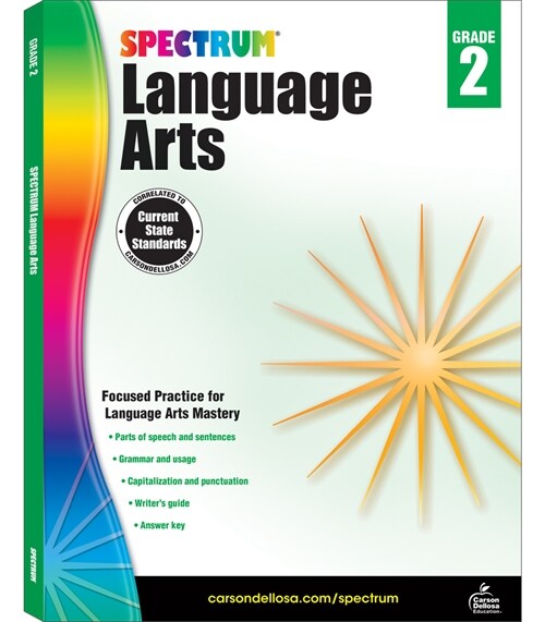 [중고] Spectrum Language Arts, Grade 2 (Paperback)