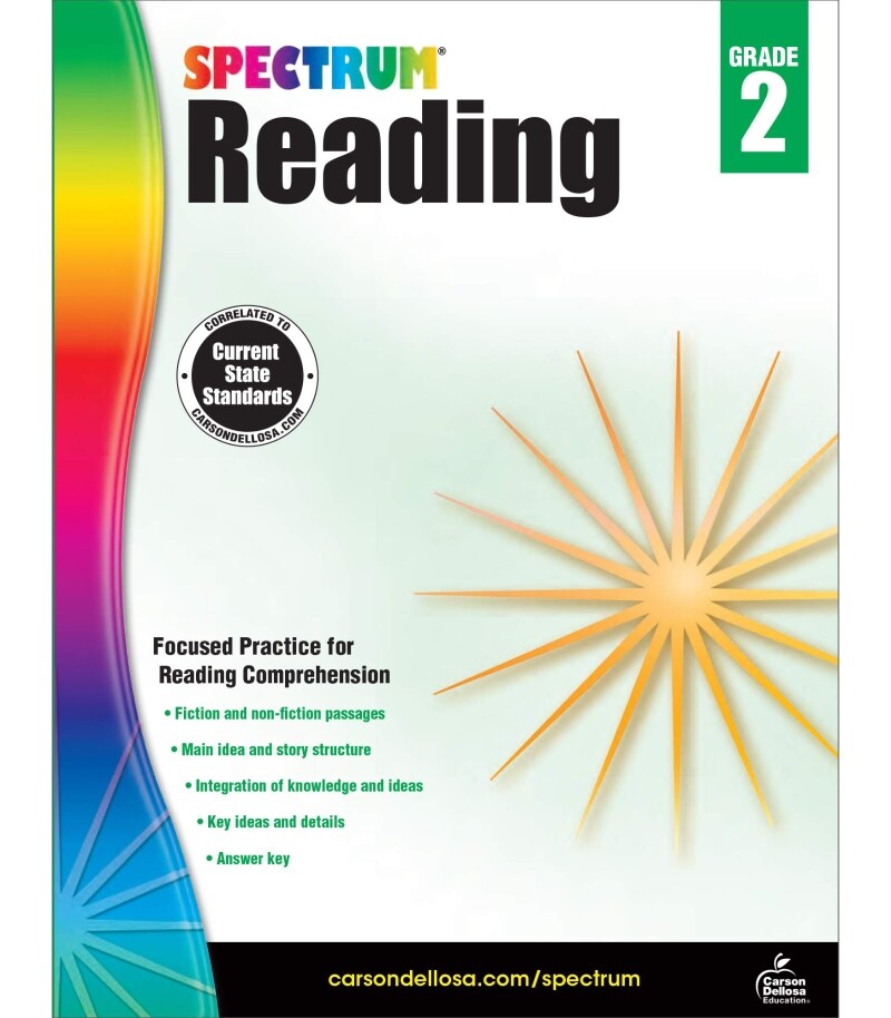 [중고] Spectrum Reading Workbook, Grade 2 (Paperback)