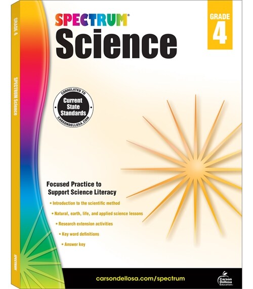 [중고] Spectrum Science, Grade 4 (Paperback)