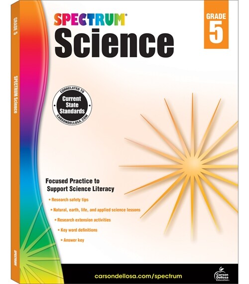 [중고] Spectrum Science, Grade 5 (Paperback)