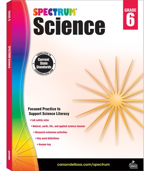 Spectrum Science, Grade 6: Volume 58 (Paperback)