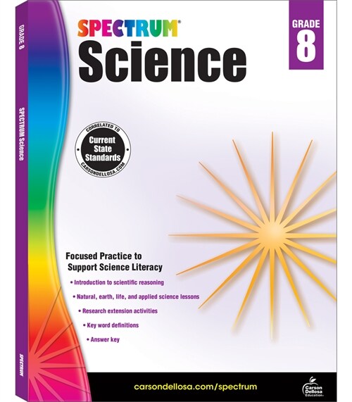 [중고] Spectrum Science, Grade 8 (Paperback)