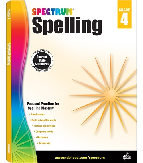 Spectrum Spelling, Grade 4 (Paperback)