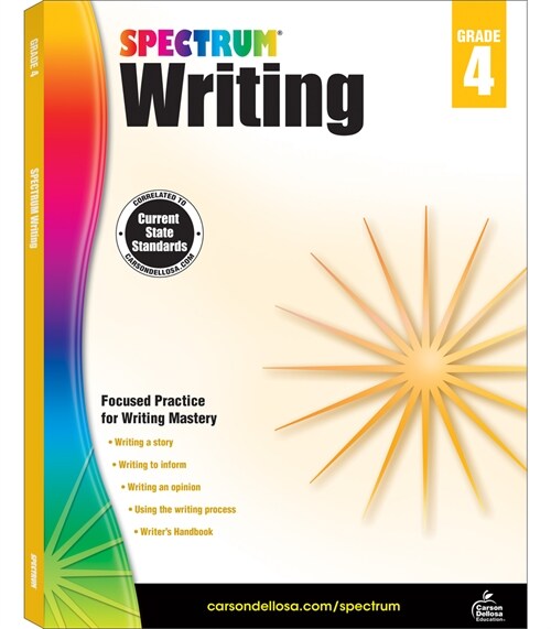 [중고] Spectrum Writing, Grade 4: Volume 38 (Paperback)