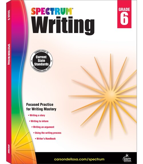 [중고] Spectrum Writing, Grade 6: Volume 40 (Paperback)