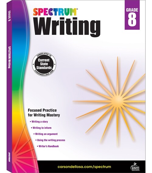 Spectrum Writing, Grade 8: Volume 42 (Paperback)