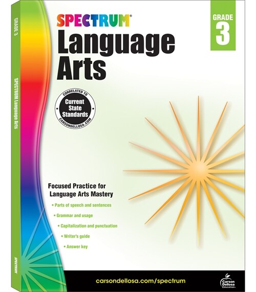 [중고] Spectrum Language Arts, Grade 3 (Paperback)