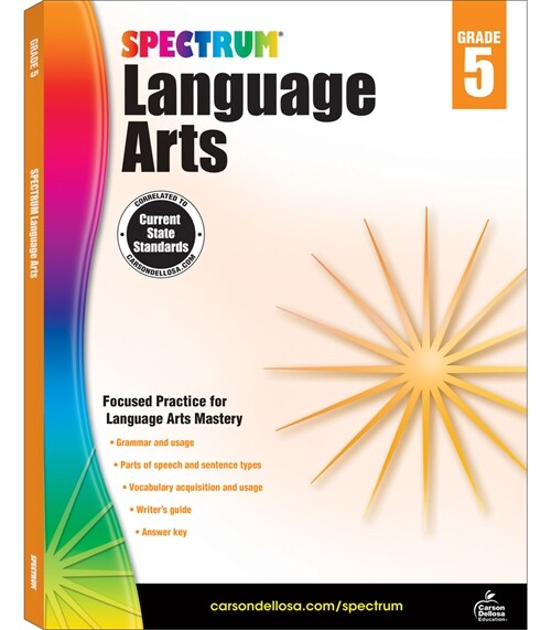 Spectrum Language Arts, Grade 5 (Paperback)