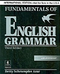 [중고] Fundamentals Of English Grammar With Answer Key-black (Paperback, 3RD)