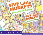 노부영 Five Little Monkeys Jumping on the Bed (원서 & 노부영 부록CD) - 노래부르는 영어동화