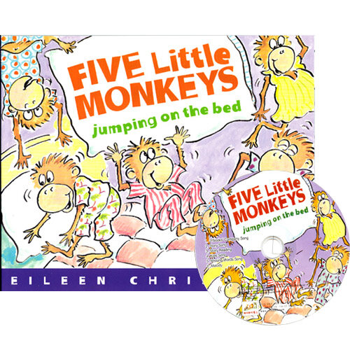 [중고] 노부영 Five Little Monkeys Jumping on the Bed (Paperback + CD)