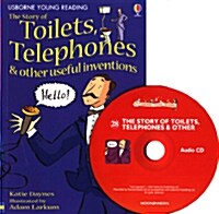 Usborne Young Reading Set 1-28 : The Story of Toilets, Telephones and Other Useful Inventions (Paperback + Audio CD 1장)