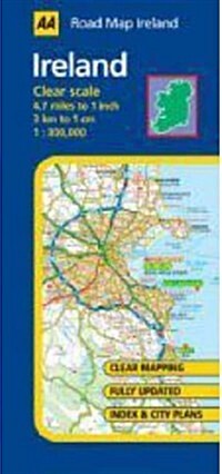 AA Road Map Ireland (Map, Third edition)