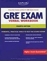 Kaplan GRE Exam Verbal Workbook, Fourth Edition (Kaplan GRE Verbal Workbook) (Paperback, Original)