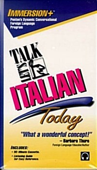 Lets Talk Italian Today with Book (Lets Talk Today) (Audio Cassette)