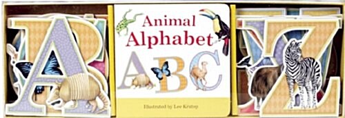 Animal Alphabet Book & Learning Play Set (Hardcover)