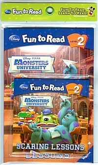 Disney FTR Set 2-24 / Scaring Lessons (Monsters University) (Workbook, Audio CD) - 몬스터 대학교