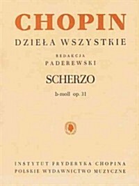 Scherzo in B Flat Minor for Piano, Cws (Paperback)