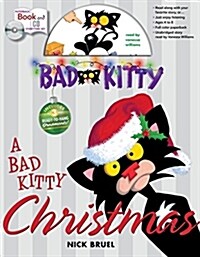 A Bad Kitty Christmas [With Paperback Book] (Audio CD)