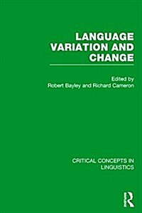 Language Variation and Change (Multiple-component retail product)