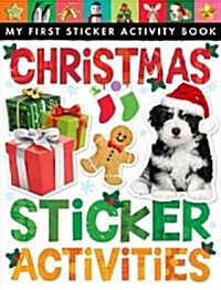 Christmas Sticker Activities: My First Sticker Activity Book [With Sticker(s)] (Paperback)