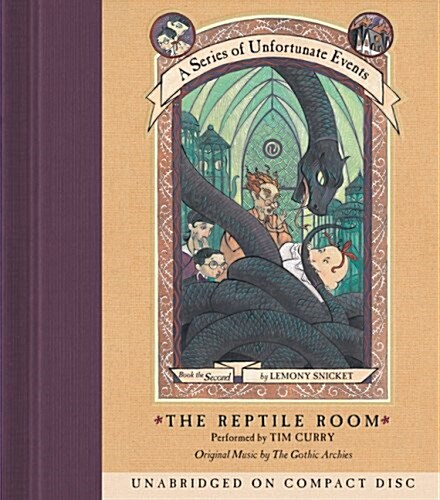 A Series of Unfortunate Events #2 : The Reptile Room (Audio CD)