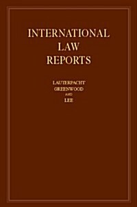 International Law Reports: Volume 156 (Hardcover)