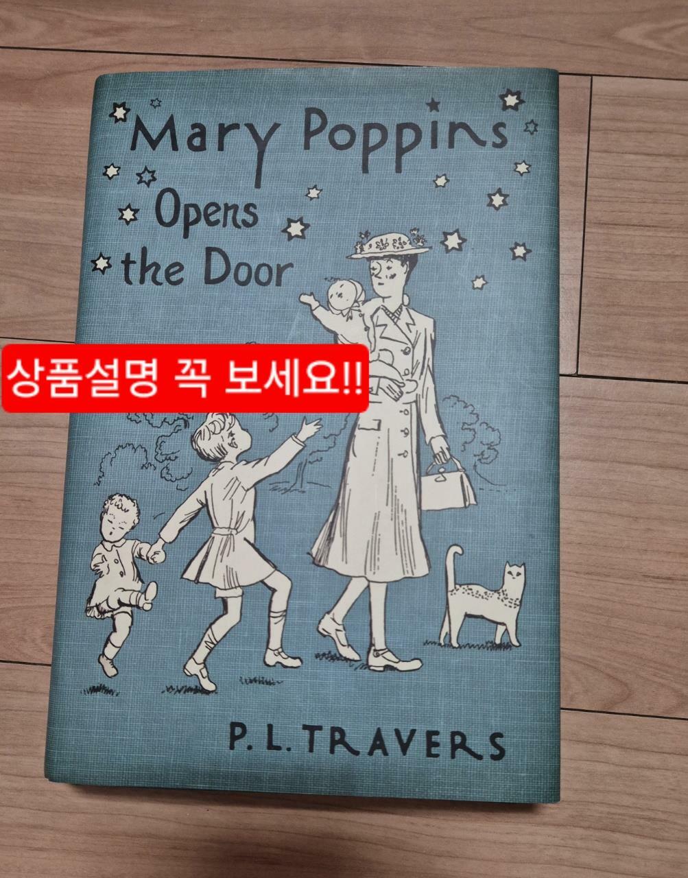 [중고] Mary Poppins Opens the Door (Hardcover)
